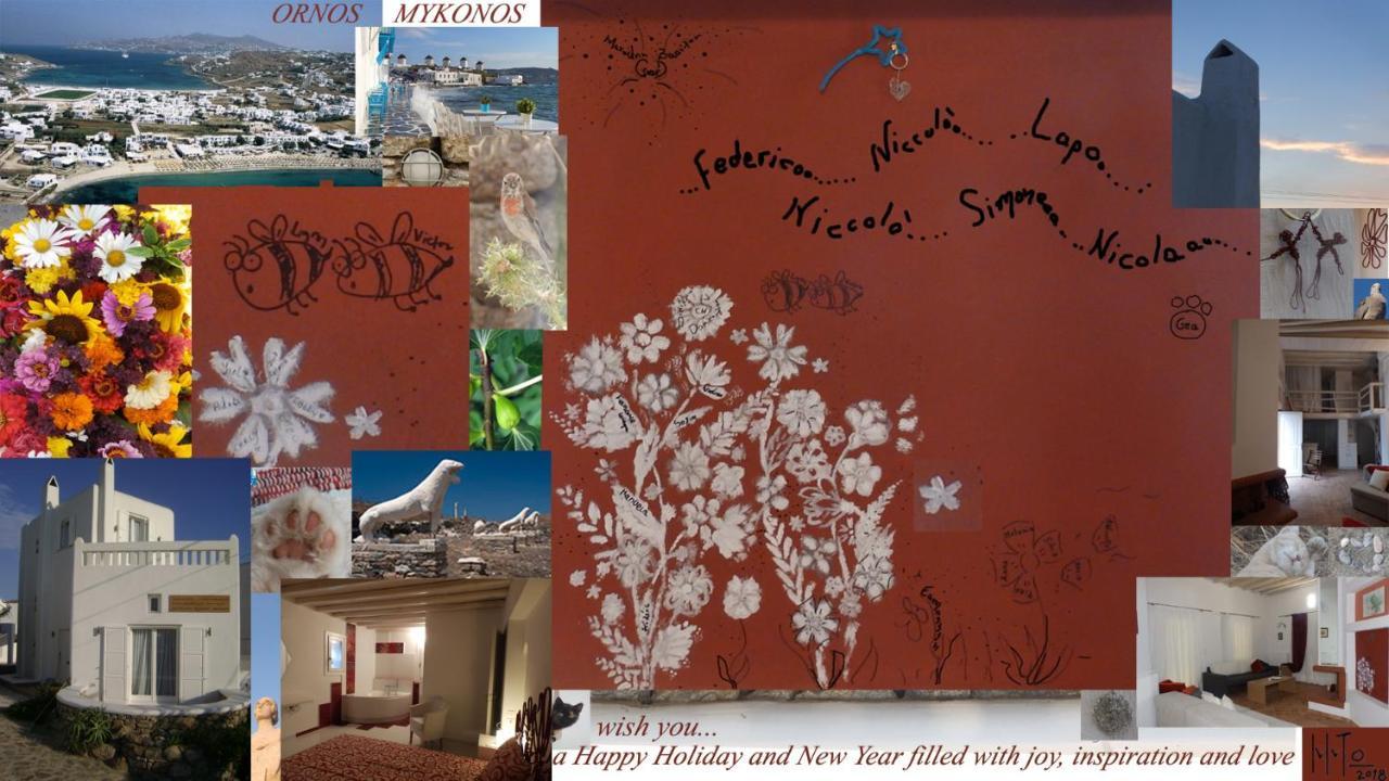 Mykonos Ornos Redocher Home Екстер'єр фото